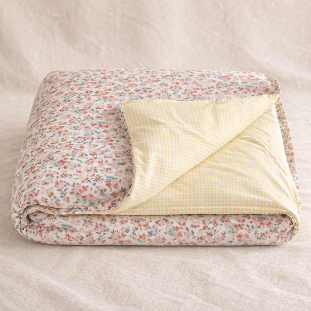 Cubreplumón Reversible Floral