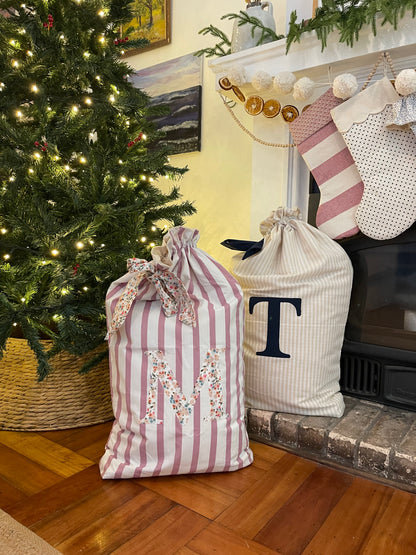 Bolsa para regalos personalizada Rayas amarilla