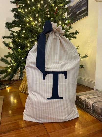 Bolsa para regalos personalizada Rayas amarilla