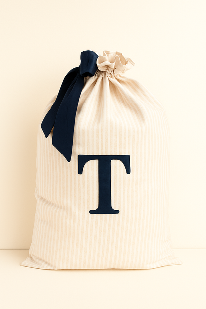 Bolsa para regalos personalizada Rayas amarilla