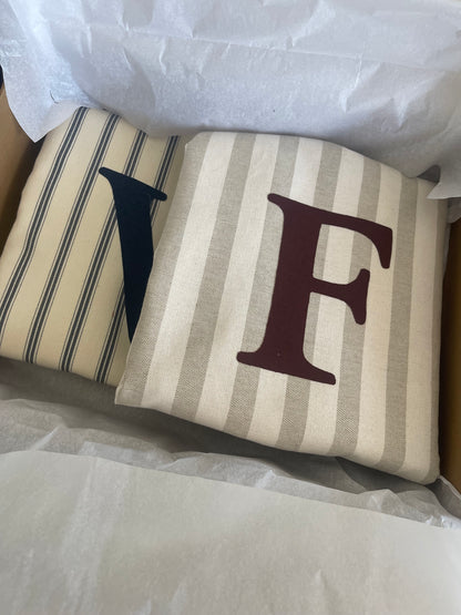 Bolsa para regalos personalizada Rayas Azul