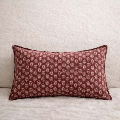 Cojín terracota mini print