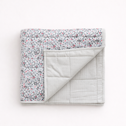 Quilt Floral Azul