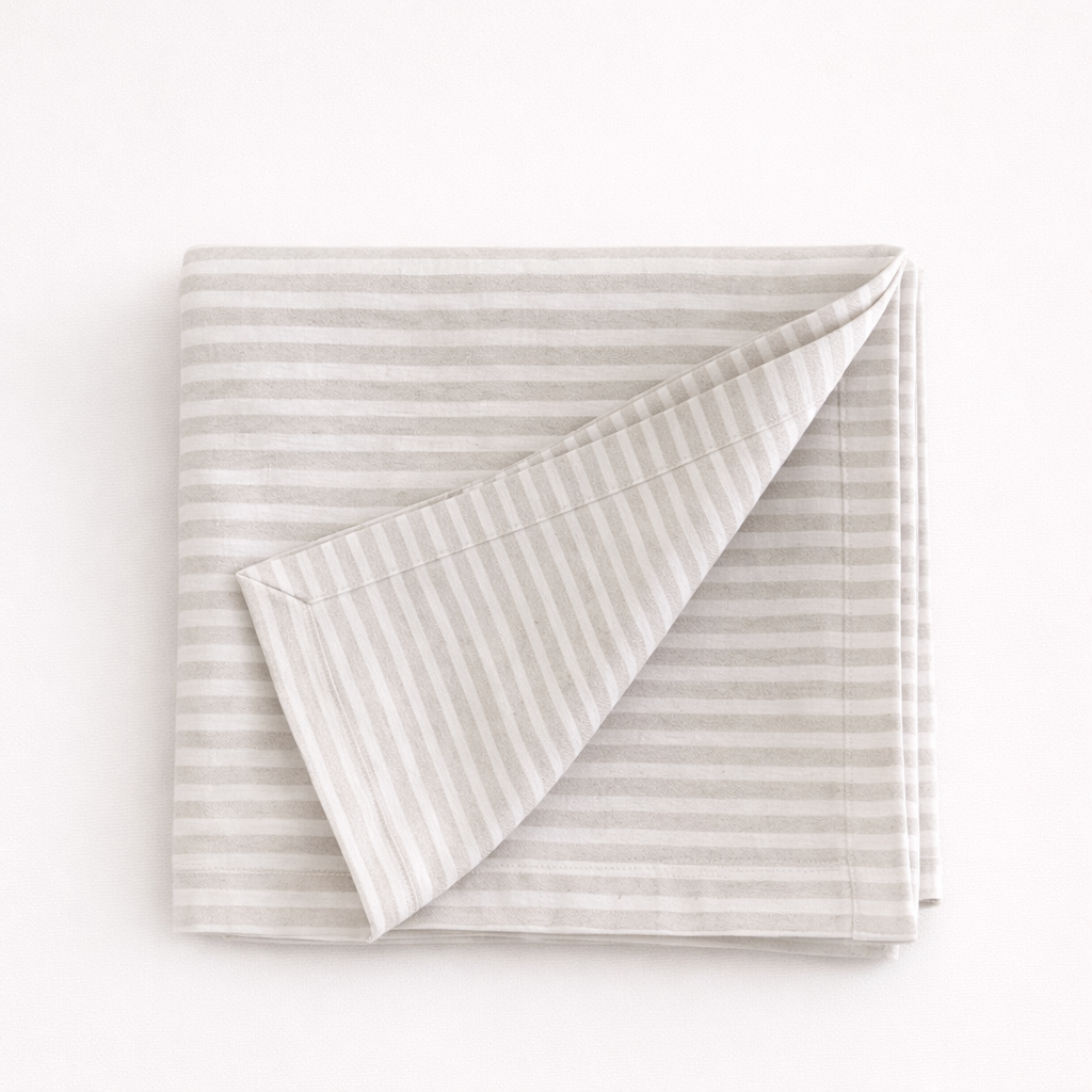 Mantel Lino Rayas Delgadas