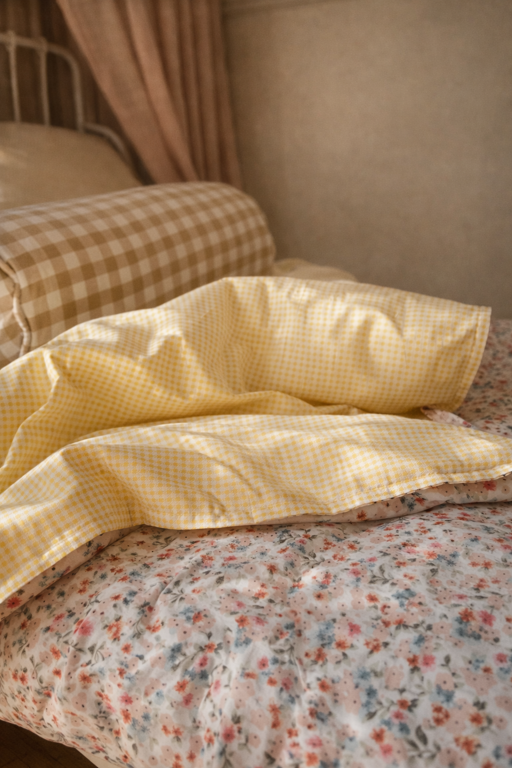 Cubreplumón Reversible Floral