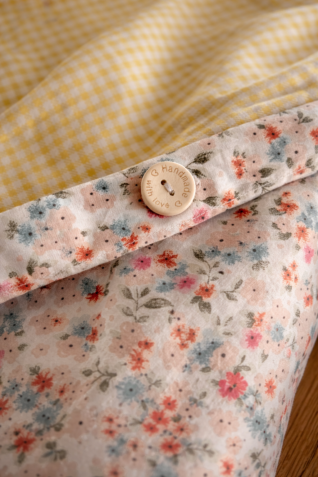 Cubreplumón Reversible Floral