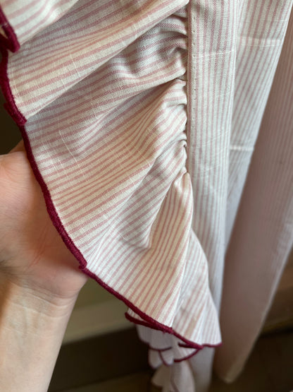 Cortina de baño con Ruffles