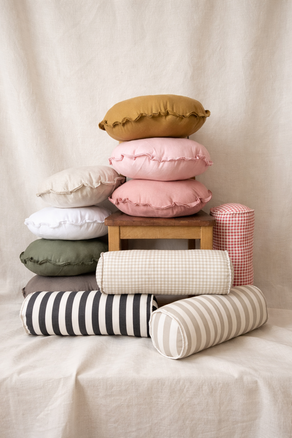 Cojín Bolster Pequeño